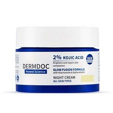 DERMDOC 2 Kojic Acid Glow Fusion Formula Night Cream with Niacinamide 50 gm 