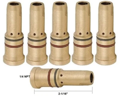 STAR TECH WELD MIG 4335 Welding Gas Diffuser Head For Bernard 200/300 Amp MIG Guns PK of 5