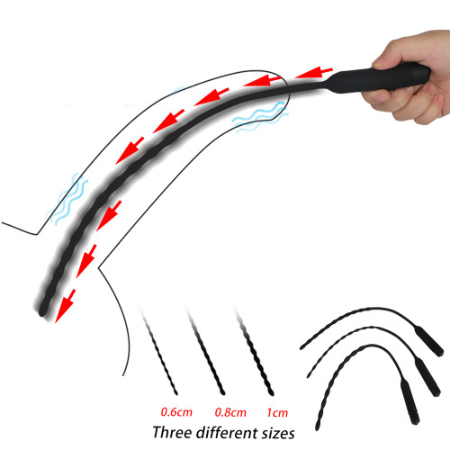 Harnröhren-Für-Männliche-Penis-Stimulation-10-Frequenz-Penis-Eichel-Stecker-35CM