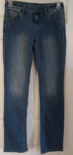 Natural Reflections Size 2 Average Medium Wash Classic 5-Pocket Stretch Jeans - Picture 6 of 16