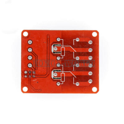 1PC NEW 2 Channel Optocoupler Relay Module DC 5V/12V/24V