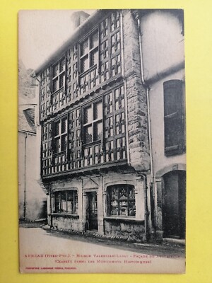 CPA ARREAU Altes klassifiziertes Haus aus dem 16. Jahrhundert LYS BLUMEN Handel Geschäft