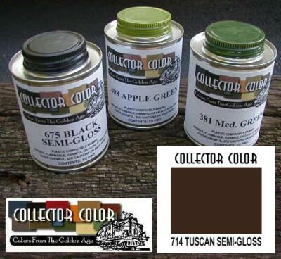 Collector Color Paint for Lionel Toy Train Restoration, 1/2 Pint Can