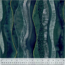 Windham Fabrics * Ebb &Flow Cascade Ink * 54027DM-6