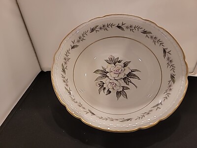 Royal Jackson Magnolia Fleur/Vintage/Round Vegetable 9'' Serving Bowl/Ex Cond
