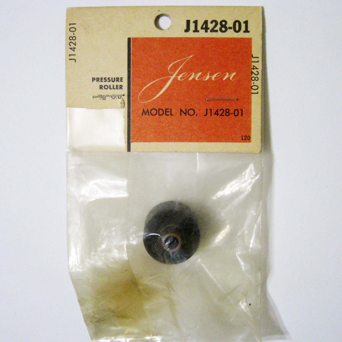 JENSEN # J1428-01 Pinch Pressure Roller For Wollensak A30-14955