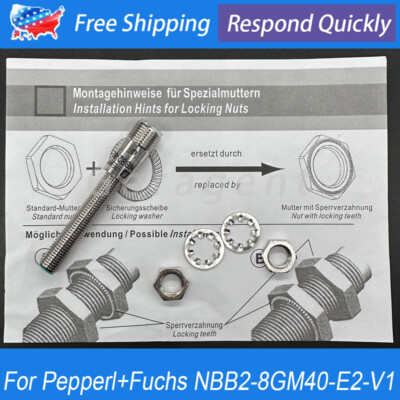 For Pepperl+Fuchs NBB2-8GM40-E2-V1 085181 Proximity Switches Inductive Sensor