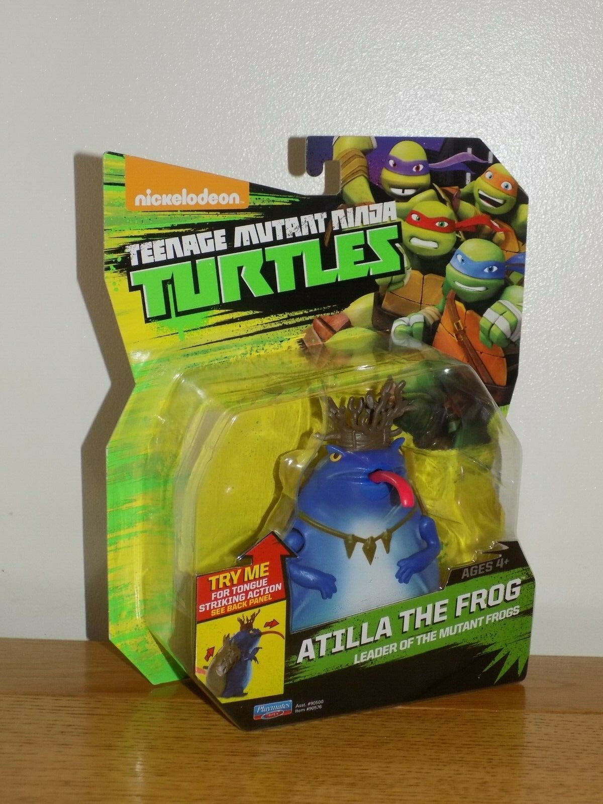 Teenage Mutant Ninja Turtles Atilla The Frog - Leader Of The Mutant Frogs - NEW