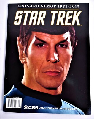 Star Trek Leonard Nimoy Mr. Spock 1931-2015 CBS Watch! Commemorative Edition NEW