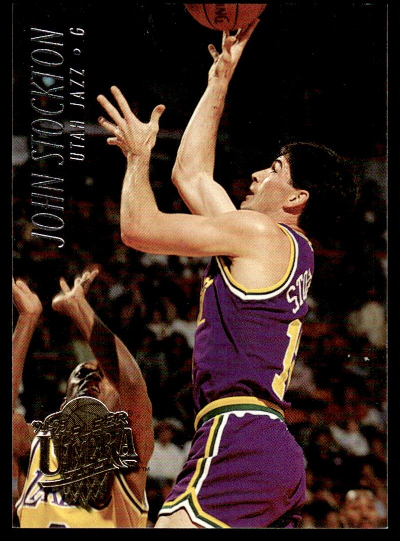 John Stockton ぶかぶか Utah Jazz 限定カード AA/61