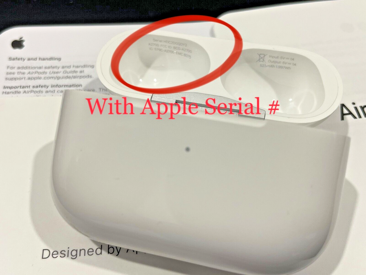 Original Apple AirPods Pro 2/ 2nd Gen (Lightning) Right or Original Apple AirPods Pro 2/ 2nd Gen (Lightning) Right or