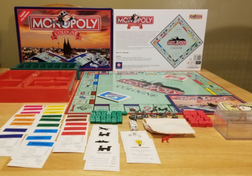 Monopoly KOLN Cologne Germany English City Edition 100% Complete Winning Moves - Picture 1 of 7
