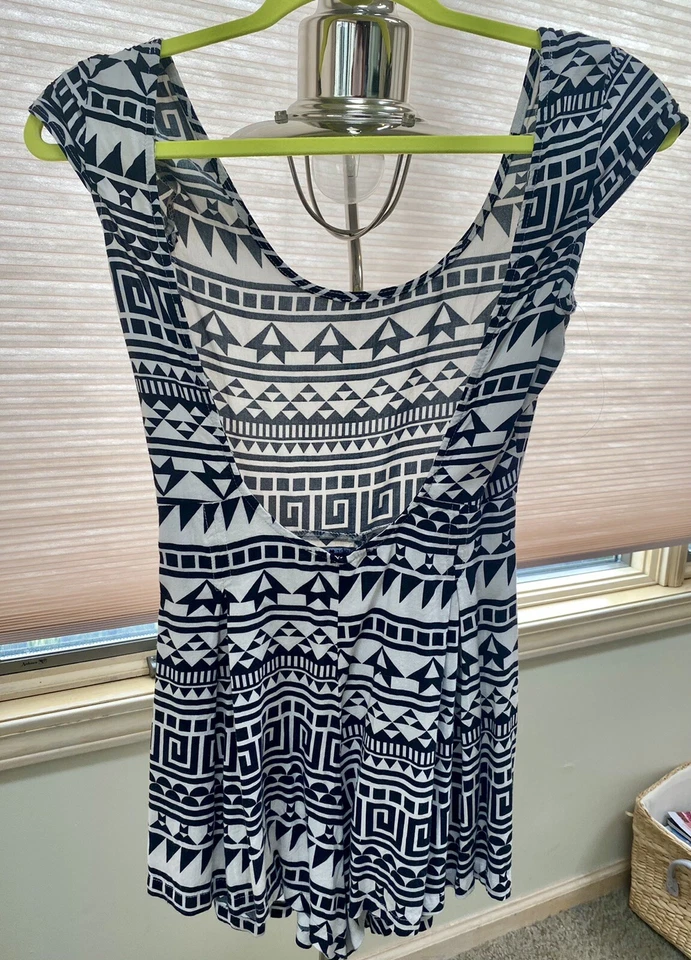 Mameluco estampado azteca corazón papel LF - tamaño 6 Foto 3 de 4