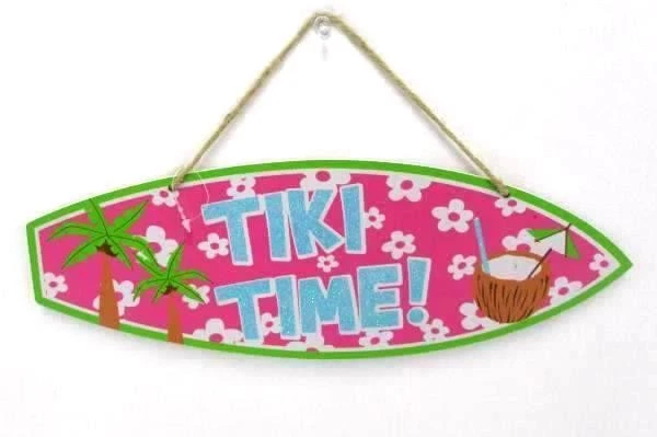 Lot of 3 Novelty Hanging Signs: Tiki Time, Give Thanks, Dorm Sweet Dorm - Image 2 of 4
