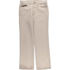 Vintage 90'S Levi's STA-PREST flared pants 10517-6122 made in the USA men'...