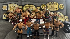 WWE Jakks Pacific Action Figure Lot 29 + Ring + Belts + Mics (2005–2008) Cena DX