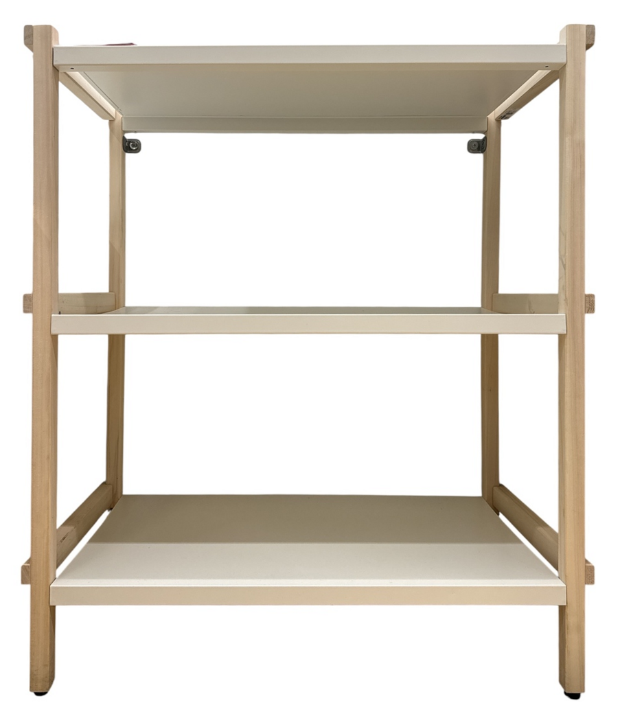 New IKEA EKENABBEN Aspen/White Open Shelf Unit (27 ½x13 ⅜x33 ⅞