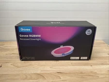 Govee RGBWW Smart Recessed Downlight (4-pack) PACKAGING WEAR