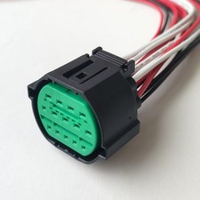 14-Pin Front Headlight Connector Harness 114-...