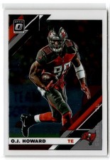 2019 Donruss Optic O.J. Howard #93 Tampa Bay Buccaneers