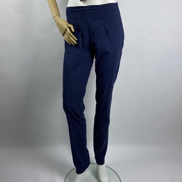 Women Rundholz Trousers Navy Elastane S