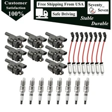 Ignition Coil Kit For Yukon XL 1500 Yukon GMC V8 5.3L 12674754 UF414 8pcs