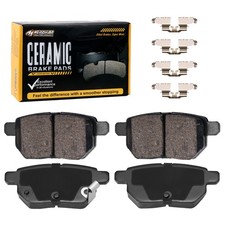 Rear Ceramic Brake Pads w/ Hardware fit for Scion 2011 - 2016 xB 2008 - 2015 tC