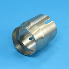 Edelstahl Auspuff Muffe Verbinder für 63,5 m...