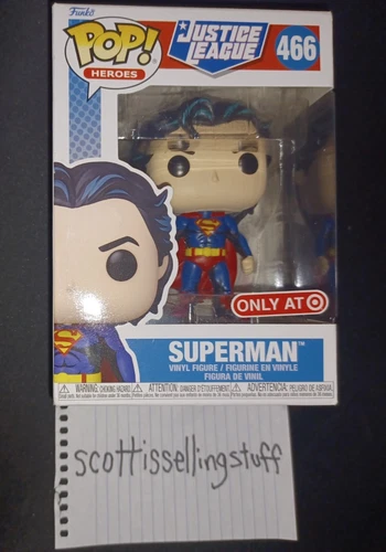 Funko Pop! Vinyl: DC Universe - Superman - Target (Exclusive) #466