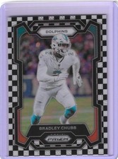 Bradley Chubb 2023 Panini Prizm #186 Black and White Checkerboard 