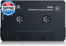 Car Audio Receiver, Bluetooth Cassette Receiver Tape Aux Adapter Player with Blu