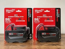 2X 18V Milwaukee 48-11-1860 6.0 AH Batteries M18 XC18 48-11-1860 New In Pack