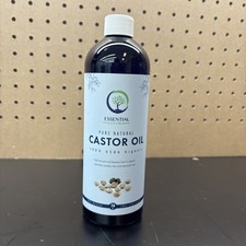Brand new 16 oz bottle of Pure Natural Castor Oil - facial hair products  