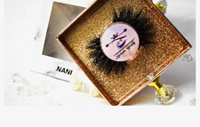Makaila Beauty NANI Strip False Eyelashes Black Long Full Volume Reusable