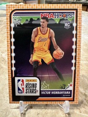 2023-24 Panini Haunted Hoops Victor Wembanyama (RC) #282 Orange Rising Stars