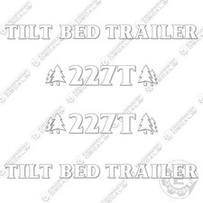 Industrias America 227T Decal Kit - 7 YEAR OUTDOOR 3M VINYL!