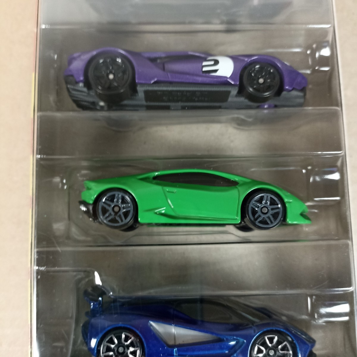 Hot Wheels 2025 HW Motor Show 5-Pack Ferrari Aston Ford