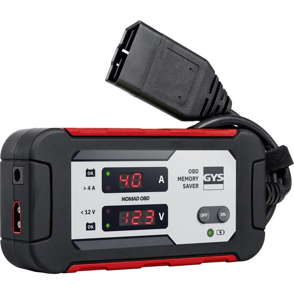 GYS NOMAD OBD MEMORY SAVER Câble alimentation sauvegarde mémoire électronique 085480