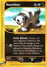 Houndour 87/147 Common Aquapolis Pokemon Near Mint on eBay