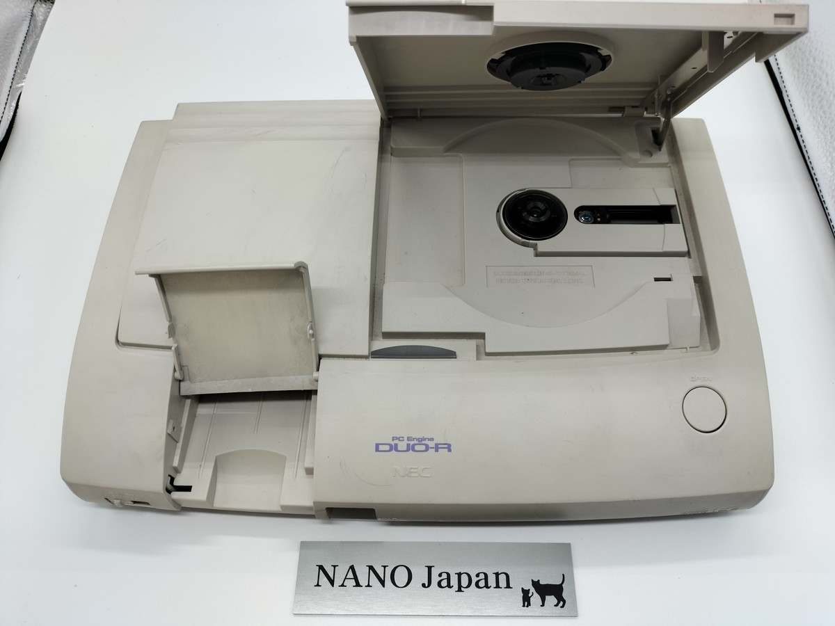 NEC PC Engine Duo R Launch Edition White Console for sale