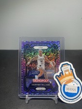 2024 WNBA Prizm Monopoly #10 Courtney Williams Purple Millionaire Shimmer /50