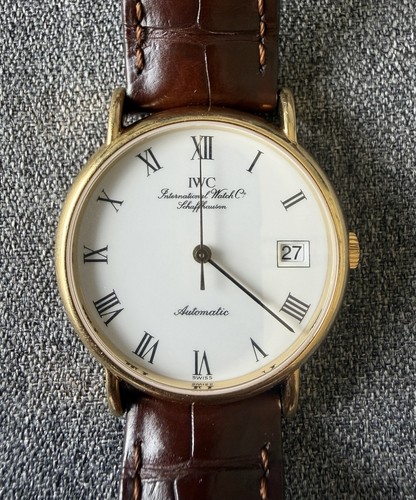 IWC Portofino Automatic 18k Yellow Gold Watch pre-IW vintage Fully Serviced 2026