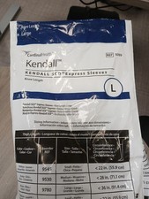 Kendall SCD9789 Express Sleeve, Knee, Large, Lot of 8 Each, Exp. Dates 2028-2029