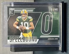 #28 Jordan Love 2024 Panini Donruss Elite Spellbound Green Bay Packers