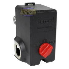 4 Port Air Compressor Pressure Switch Control Valve 140-175 PSI Import Style
