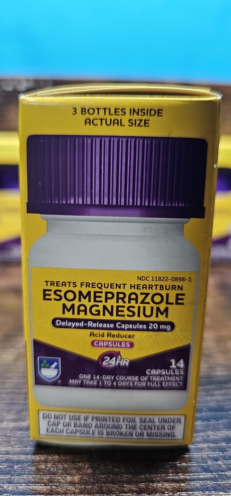 Nexium Rite Aid Rite Aid Esomeprazole Magnesium - Acid Reducer, 20 mg - Exp. June 2026 ...