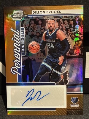 2021/22  Panini Contenders Optic Dillon Brooks Auto /25 Perennial 