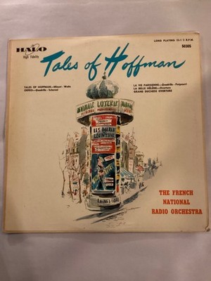 Tales of Hoffman. The French National Radio Orhcestra lp Vinyl Good Condition