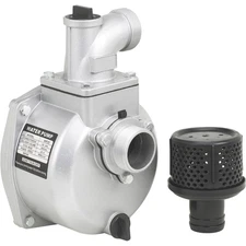 Semi-Trash Water Pump ONLY, For Straight-Keyed Shafts, 2in. Ports, 7,860 GPH