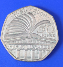 50p - Fifty Pence Decimal Pieces - GB Coin Hunt - Various-See List - Free P&P - Available on eBay